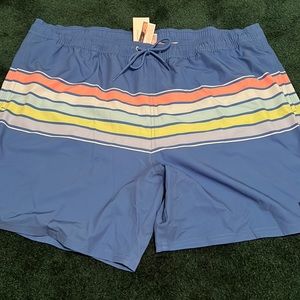Brand New Vineyard Vine Lined Swim Trunks
